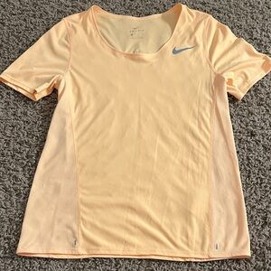 Nike Women's Light Orange Dri-FIT Tee